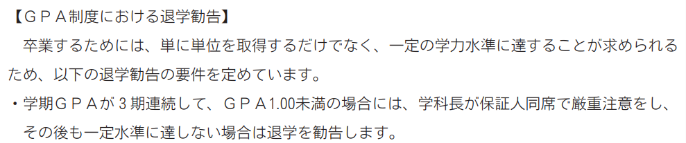 戸板女子短期大学/成績について